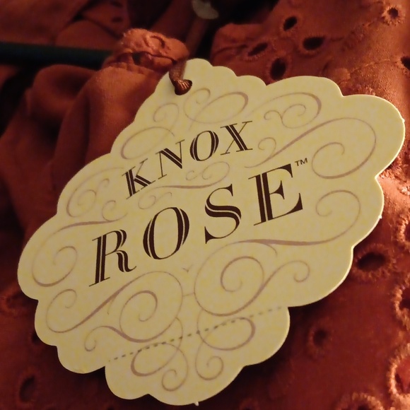 New Knox Rose Boho, Desert Red,sleeveless SummerDress NWT  Size M - Picture 12 of 14